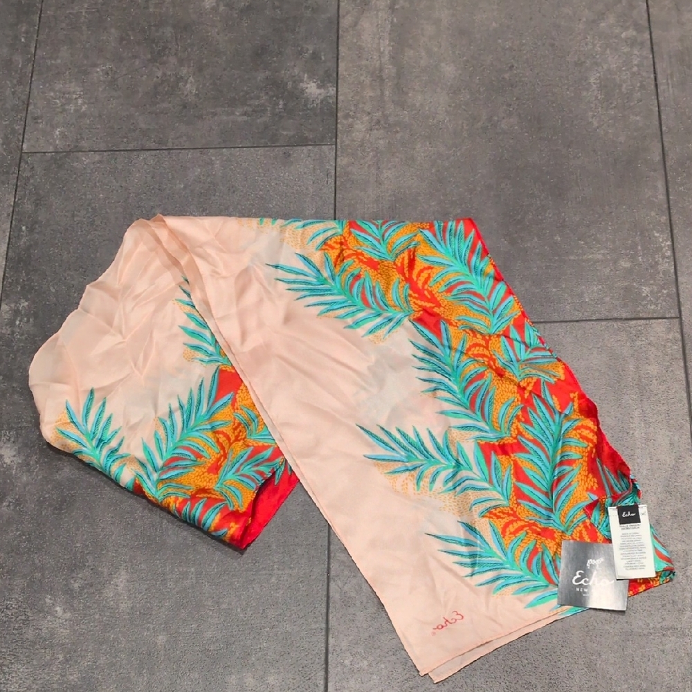 NEW Echo 100% Silk Scarf